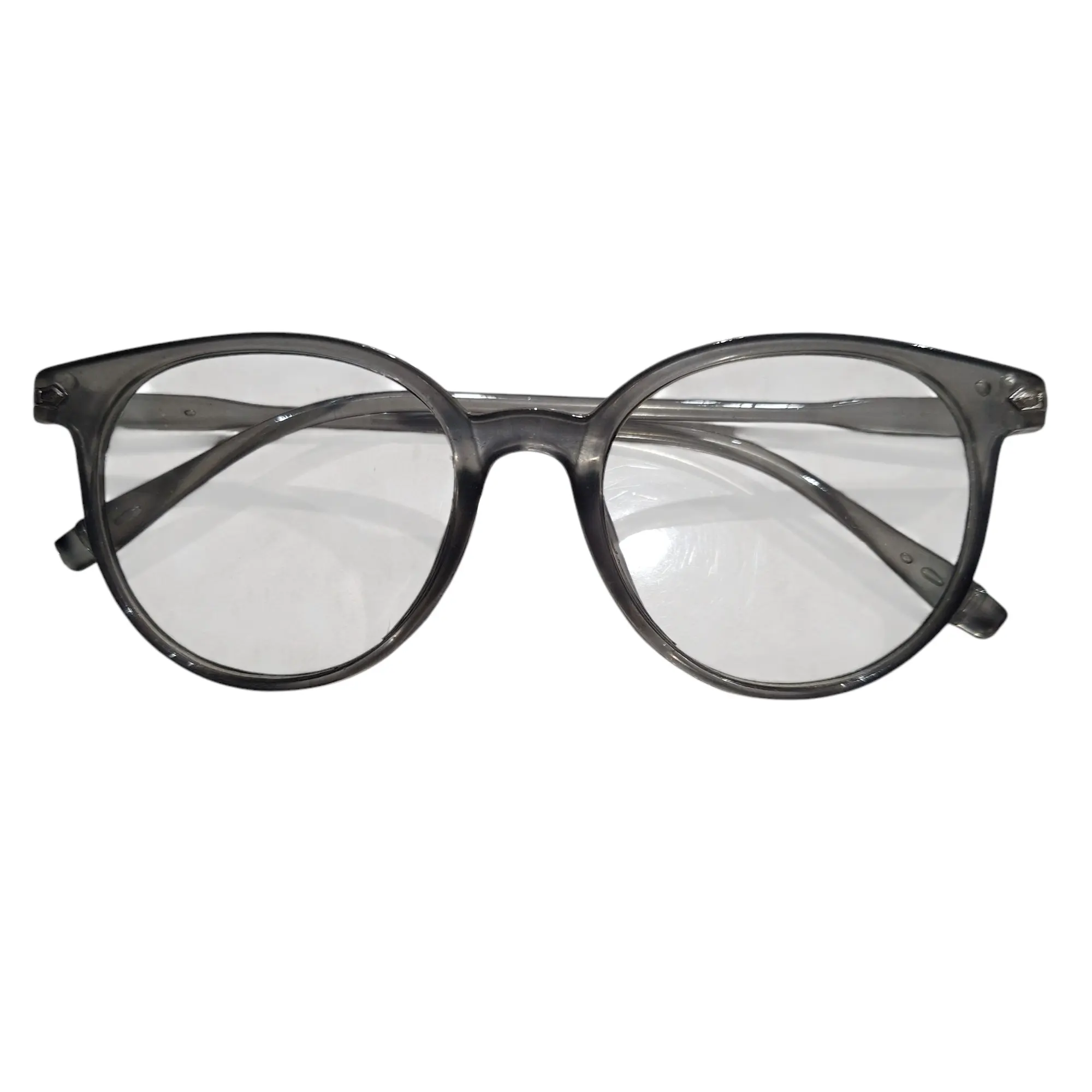 kacamata anti radiasi bulat frame abu abu 001